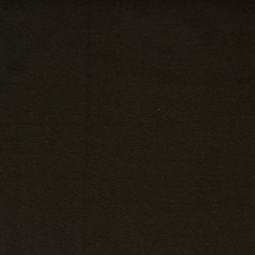 Tissu Bord-côte biologique - Lisse marron chocolat