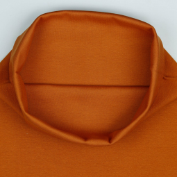 Tissu BoTissu Bord-côte biologique - Lisse ambrerd-côte biologique - Lisse ambre