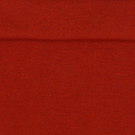 Tissu Bord-côte biologique - Rouille