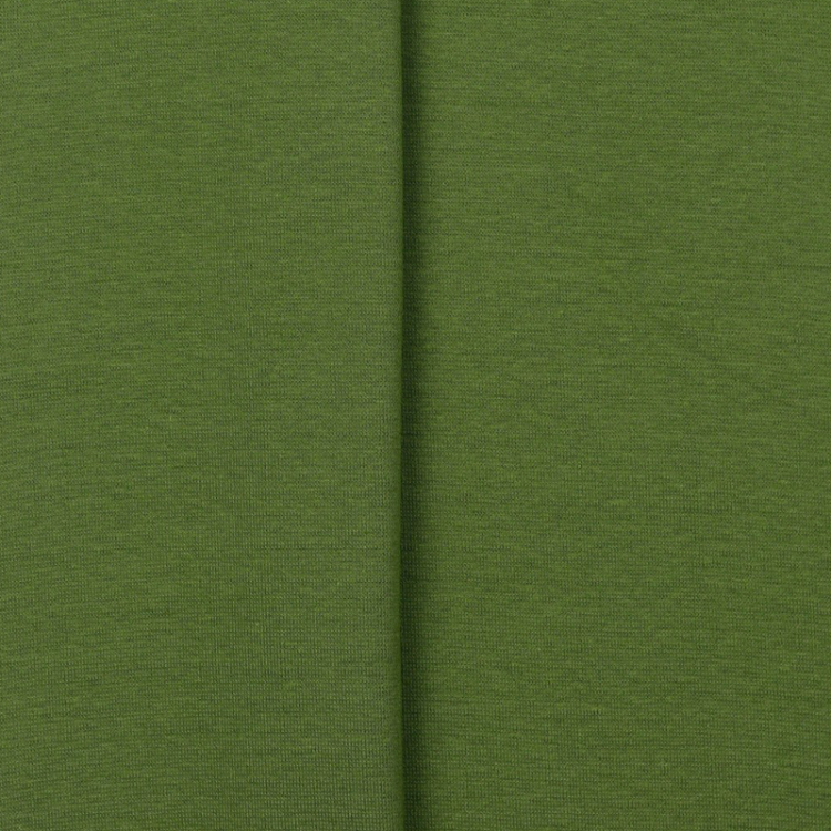 Tissu Bord-côte biologique - Vert cornichon