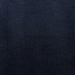 Tissu velours grosses côtes - Navy