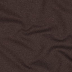 Tissu sweat - Soft sweat marron foncé