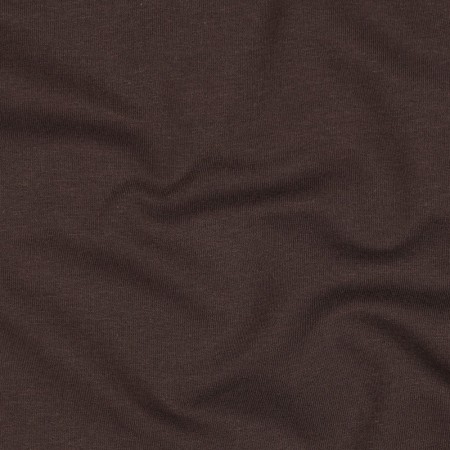 Tissu sweat - Soft sweat marron foncé