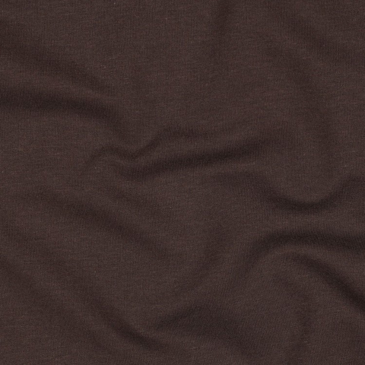 Tissu sweat - Soft sweat marron foncé