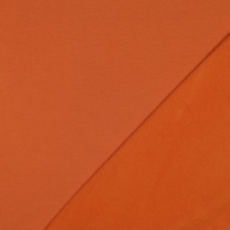 Tissu sweat - Soft sweat ambre