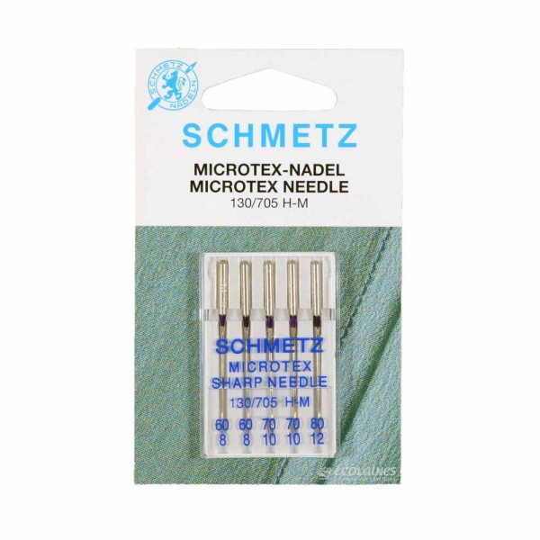 Aiguilles machine à coudre SCHMETZ Microtex Assorties
