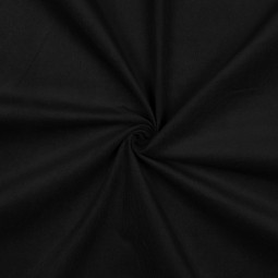 Tissu velours côtelé fin - Noir