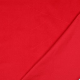 Tissu velours côtelé fin - Rouge