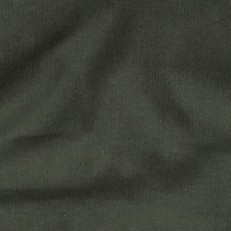 Tissu velours côtelé fin - Vert armée