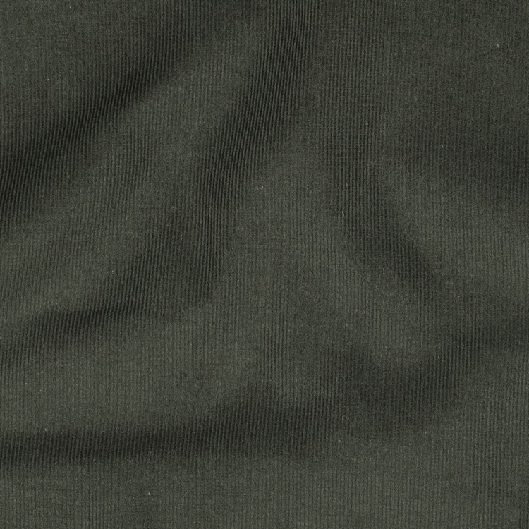 Tissu velours côtelé fin - Vert armée