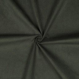 Tissu velours côtelé fin - Vert armée