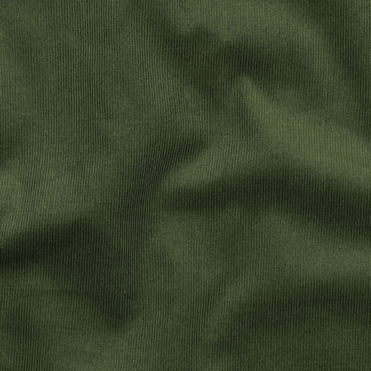 Tissu velours côtelé fin - Vert forêt