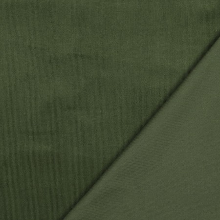 Tissu Velours Côtelé Fin 100% Coton - 7 Côtes Par Cm, Largeur 141-146 Cm, Uni, Pour Vêtements