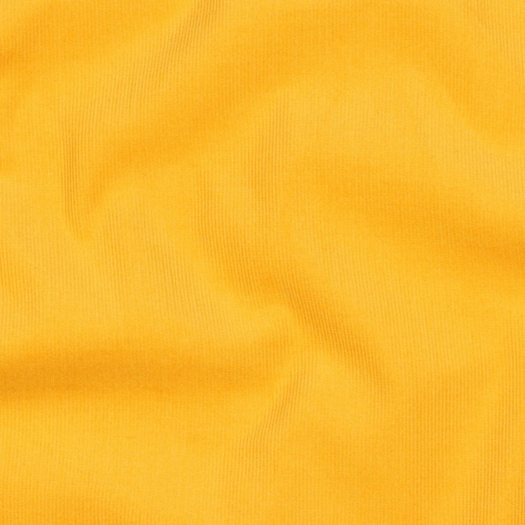 Tissu velours côtelé fin - Ocre