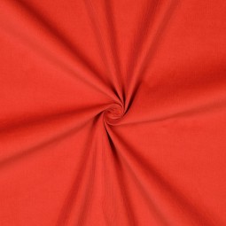 Tissu velours côtelé fin - Terracotta