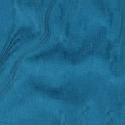 Tissu velours côtelé fin - Pétrole