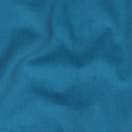 Tissu velours côtelé fin - Pétrole