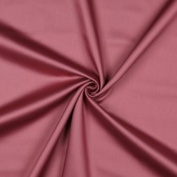 Tissu coton uni satiné - Blush