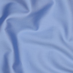 Tissu coton uni satiné - Bleu lavande