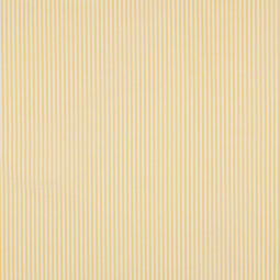 Tissu chambray - Fines rayures jaune