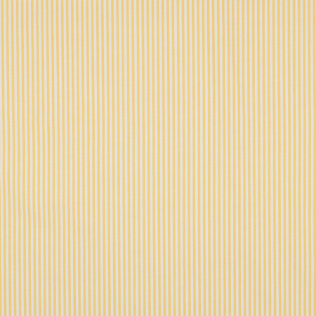 Tissu chambray - Fines rayures jaune