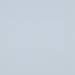 Tissu chambray - Fines rayures bleu ciel