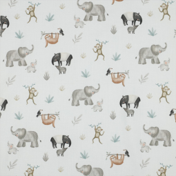 Tissu popeline - Safari animals