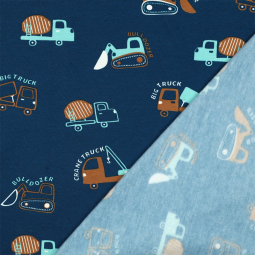 Tissu soft sweat - Véhicules pétrole