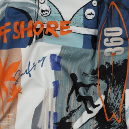 Tissu jersey - Beach blue