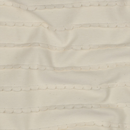 Tissu jersey - Volants naturel