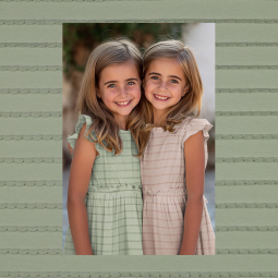 Tissu jersey - Volants vert