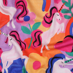 Tissu jersey - Unicorns