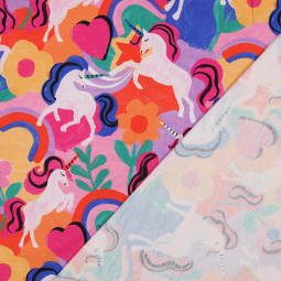 Tissu jersey - Unicorns