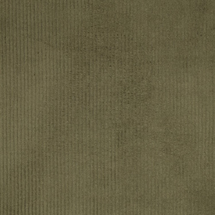Tissu velours grosses côtes - Vert armée