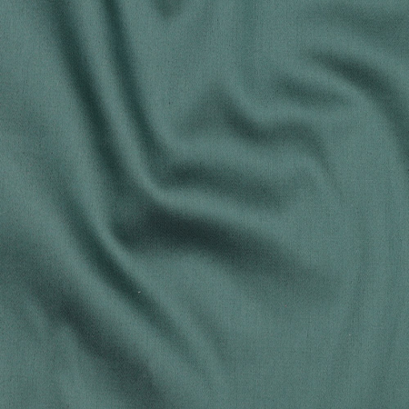 Tissu coton uni satiné - Vert foncé