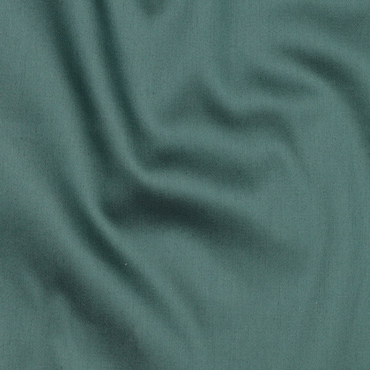 Tissu coton uni satiné - Vert foncé