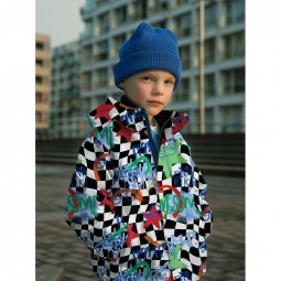 Tissu déperlant polaire - Graphic red