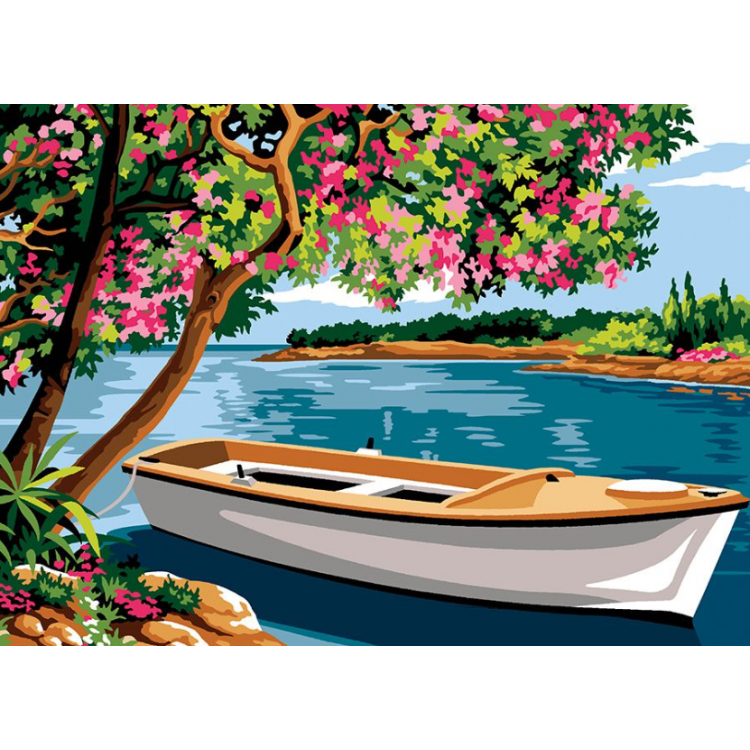 Canevas Seg de Paris - Le lac