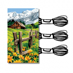 Kit de Canevas Margot de Paris - L'enclos du chalet