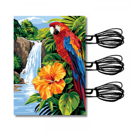 Kit de canevas Seg de Paris - Plume et flore