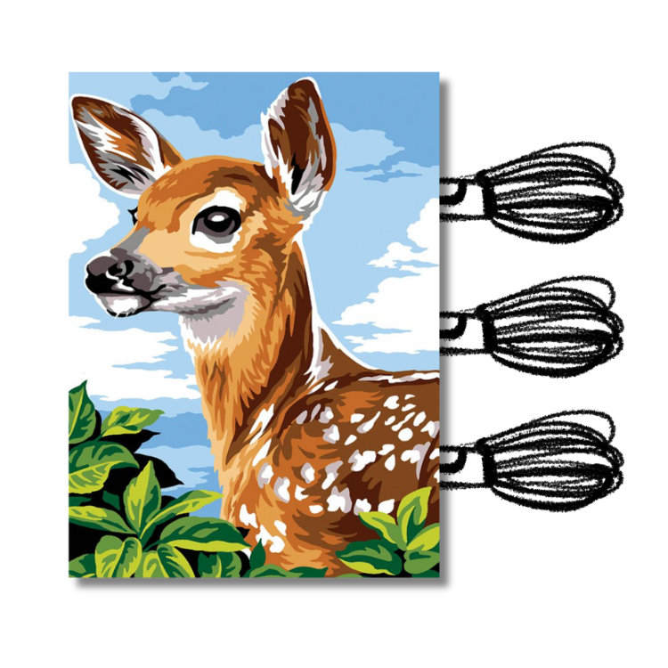 Kit de canevas Margot de Paris - Faon