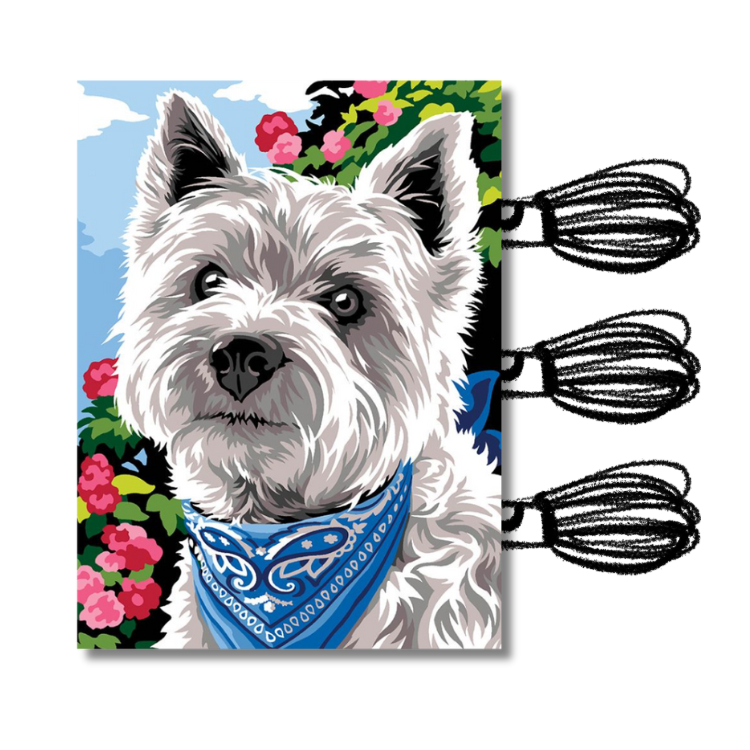 Kit de canevas Seg de Paris - Bandana