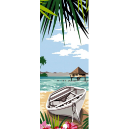 Kit de canevas Seg de Paris - Sable blanc