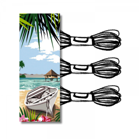 Kit de canevas Seg de Paris - Sable blanc