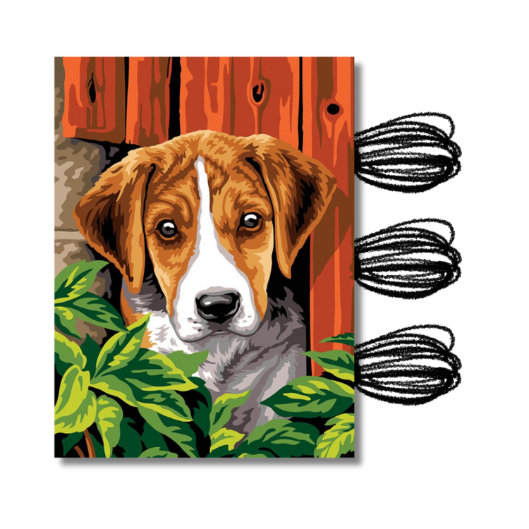 Kit de canevas Margot de Paris - La cachette