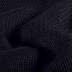 Tissu nid d'abeille mini - Bleu marine