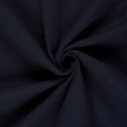 Tissu nid d'abeille mini - Bleu marine