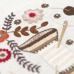 Kit de broderie - Jolie bobine d'automne