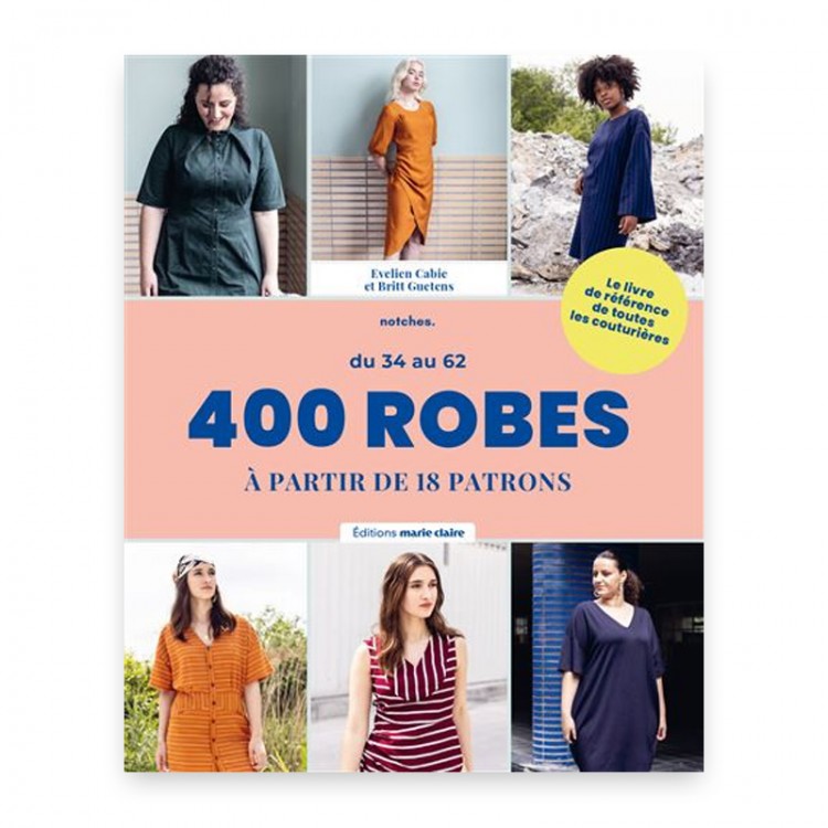 Livre - 400 robes à partir de 18 patrons