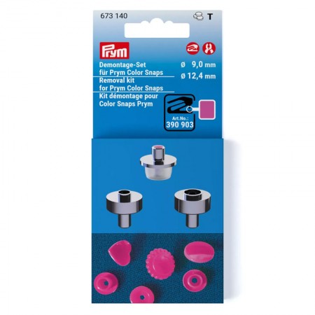 Kit démontage pour pression Color Snaps